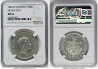 Hesse-Cassel. Friedrich Wilhelm I Taler 1862-CP AU55 NGC, KM621.1. HID09801242017 © 2022 Heritage Auctions | All Rights Reserved