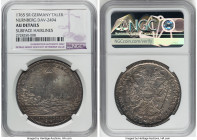 Nürnberg. Free City "City View" Taler 1765-SR AU Details (Surface Hairlines) NGC, KM350, Dav-2494. HID09801242017 © 2022 Heritage Auctions | All Right...
