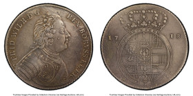 Prussia. Friedrich Wilhelm I 2/3 Taler 1718-HFH XF Details (Tooled) PCGS, Magdeburg mint, KM154, D-305. HID09801242017 © 2022 Heritage Auctions | All ...