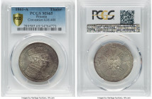 Prussia. Wilhelm I Taler 1861-A MS65 PCGS, Berlin mint, KM488, AKS-116. One year type. Coronation of Wilhelm and Augusta HID09801242017 © 2022 Heritag...