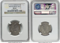 Württemberg-Oels. Karl Friedrich 6 Kreuzer 1712-CVL MS62 NGC, KM77, FuS-2462. HID09801242017 © 2022 Heritage Auctions | All Rights Reserved