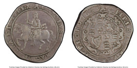 Charles I Crown 1645 VF35 PCGS, Exeter mint, Castle mm, KM334.4, S-3062. 28.87gm. Glossy battle-ship gray toned. HID09801242017 © 2022 Heritage Auctio...
