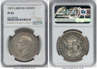 George VI Proof Crown 1937 PR65 NGC, KM857, S-4078. Pearl-gray and champagne toning. HID09801242017 © 2022 Heritage Auctions | All Rights Reserved