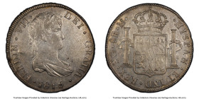 Ferdinand VII 8 Reales 1815 NG-M AU50 PCGS, Nueva Guatemala mint, KM69. HID09801242017 © 2022 Heritage Auctions | All Rights Reserved