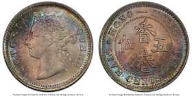 British Colony. Victoria 5 Cents 1899 MS66 PCGS, KM5. An impressive coin in a laudable grade. HID09801242017 © 2022 Heritage Auctions | All Rights Res...