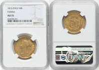 Parma. Maria Luigia gold 40 Lire 1815 AU55 NGC, Milan mint, KM-C32, Fr-933. Two year type. HID09801242017 © 2022 Heritage Auctions | All Rights Reserv...