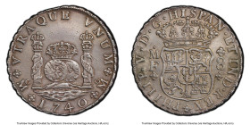 Philip V 8 Reales 1740 Mo-MF XF Details (Repaired) PCGS, Mexico City mint, KM103, Calico-1456. HID09801242017 © 2022 Heritage Auctions | All Rights Re...