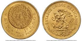 Estados Unidos gold 20 Pesos 1920/10 MS63 PCGS, Mexico City mint, KM478. 1920/10 overdate. HID09801242017 © 2022 Heritage Auctions | All Rights Reserv...
