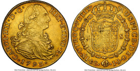 Charles IV gold 8 Escudos 1793 LM-IJ AU Details (Obverse Scratched) NGC, Lima mint, KM101, Calico-1592. HID09801242017 © 2022 Heritage Auctions | All ...