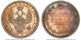 Alexander II Rouble 1856 CПБ-ФБ AU Details (Cleaned) PCGS, St. Petersburg mint, KM-C168.1, Bit-46. HID09801242017 © 2022 Heritage Auctions | All Right...