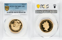 Elizabeth II gold Proof 1/2 Noble (1/2 oz) 2021 PR70 Deep Cameo PCGS, Commonwealth mint, KM-Unl. Mintage: 499. HID09801242017 © 2022 Heritage Auctions...