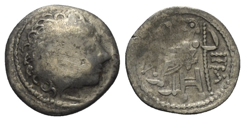 Ostkelten. Philippos III - Typen.

 Drachme (Silber).
Vs: Leicht stilisierter...
