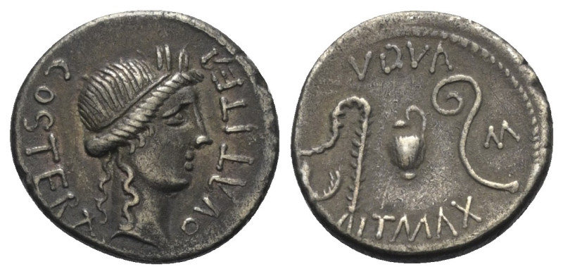 Imitationen römischer Münzen.


Nachahmung einer Prägung des C. Iulius Caesar...