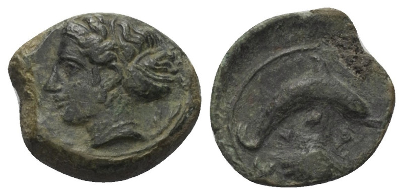 Sizilien. Syrakus. 2. Demokratie (466 - 405 v. Chr.).

 Bronze. Ca. 405 - 375 ...
