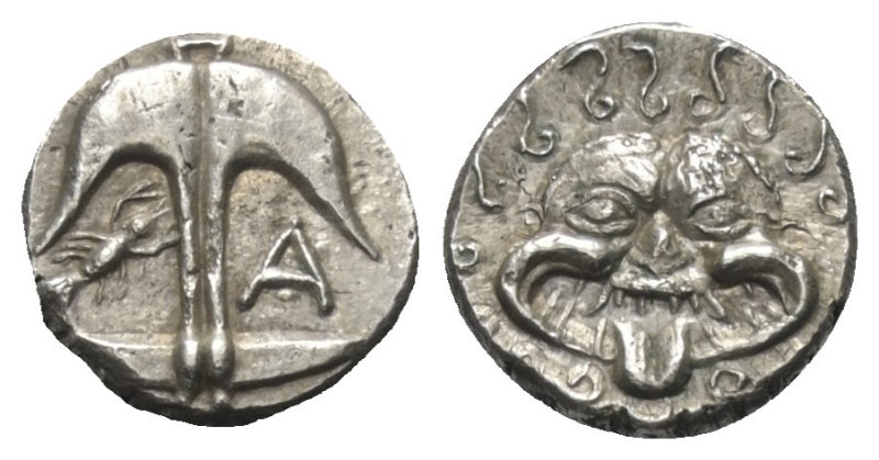 Thrakien. Apollonia Pontika.

 Drachme (Silber). Ca. 4. Jhdt. v. Chr.
Vs: Ank...