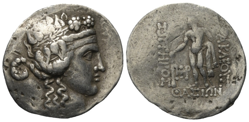 Inseln vor Thrakien. Thasos.

 Tetradrachme (Silber). Ca. 148 - 90 v. Chr.
Vs...