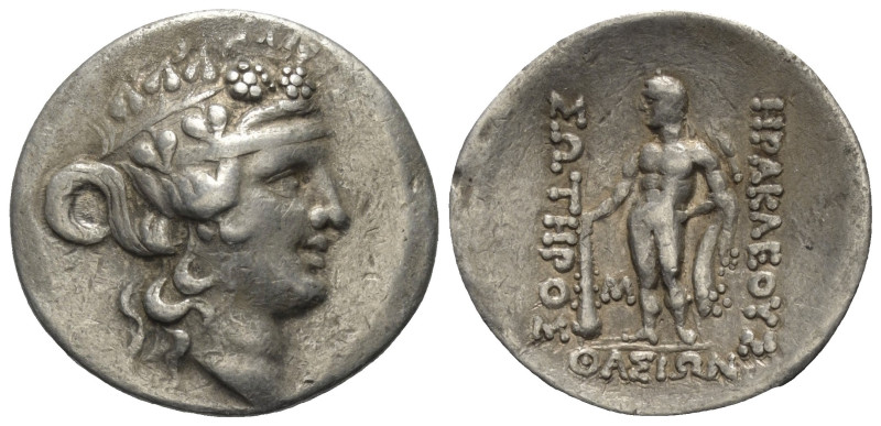 Inseln vor Thrakien. Thasos.

 Tetradrachme (Silber). Ca. 148 - 90 v. Chr.
Vs...