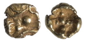 Ionien. Ungesicherte Münzstätten.

 1/48 Stater (Elektron). Ca. 625 - 522 v. Chr.
Vs: Stierkopf links.
Rs: Unregelmäßiges Quadratum incusum.

6 ...