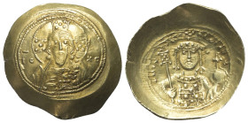 Michael VII. Ducas (1071 - 1078 n. Chr.).

 Histamenon nomisma (Gold). 1071 - 1078 n. Chr. Constantinopolis.
Vs: Büste des segnenden Christus mit N...