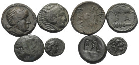 Griechische Münzen - Lots.


Unter anderem: Mesembria (Thrakien) / Alexander III. (Königreich Makedonien).

Lot (4 Stück): Bronze; ca. 4. - 2. Jh...