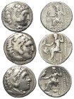 Griechische Münzen - Lots.


Alexander III. (Königreich Makedonien).

Lot (3 Stück, Silber): Drachme; ca. 4. - 3. Jhdt. v. Chr.

Sehr schön - f...