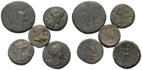 Griechische Münzen - Lots.


Unter anderem: Amisos (Pontos) / Sinope (Paphlagonien).

Lot (5 Stück): Bronze; ca. 2. -1. Jhdt. v. Chr.

Sehr sch...