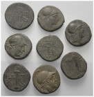 Griechische Münzen - Lots.


Unter anderem: Amisos (Pontos) / Sinope (Paphlagonien).

Lot (8 Stück): Bronze; ca. 2. -1. Jhdt. v. Chr.

Sehr sch...