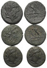 Griechische Münzen - Lots.


Sinope (Paphlagonien) / Apameia (Phrygien).

Lot (3 Stück): Bronze; ca. 2. -1. Jhdt. v. Chr.

Sehr schön - fast se...