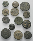 Griechische Münzen - Lots.


Unter anderem: Amisos (Pontos) / Pergamon (Mysien).

Lot (13 Stück): Bronze; ca. 2. - 1. Jhdt. v. Chr.

Sehr schön...