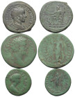 Provinzialrömische Münzen - Lots.


Moesia Inferior / Thrakien.

Lot (3 Stück): Bronze; 2. - 3. Jhdt. n. Chr.

Sehr schön - fast sehr schön.
...