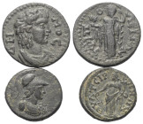 Provinzialrömische Münzen - Lots.


Lydien.

Lot (2 Stück): Bronze; 2. - 3. Jhdt. n. Chr.

Sehr schön - fast sehr schön.

Verkauft wie besehe...