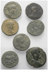 Provinzialrömische Münzen - Lots.


Unter anderem: Troas / Phrygien.

Lot (7 Stück): Bronze; 2. - 3. Jhdt. n. Chr.

Sehr schön - fast sehr schö...