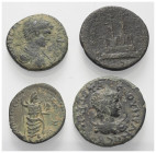 Provinzialrömische Münzen - Lots.


Unter anderem: Pamphylien / Pisidien.

Lot (4 Stück): Bronze; 2. - 3. Jhdt. n. Chr.

Sehr schön - fast sehr...