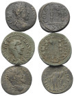 Provinzialrömische Münzen - Lots.


Pisidien.

Lot (3 Stück): Bronze; 2. - 3. Jhdt. n. Chr.

Sehr schön - fast sehr schön.

Verkauft wie bese...