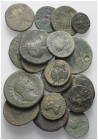 Provinzialrömische Münzen - Lots.


Unter anderem: Lydien / Pisidien.

Lot (18 Stück): Bronze; 2. - 3. Jhdt. n. Chr.

Sehr schön - fast sehr sc...