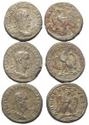 Provinzialrömische Münzen - Lots.


Seleukis und Pierien.

Lot (3 Stück, Silber): Tetradrachme; 3. Jhdt. n. Chr.

Sehr schön - fast sehr schön....