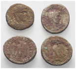 Provinzialrömische Münzen - Lots.


Seleukis und Pierien.

Lot (4 Stück, Silber): Tetradrachme; 3. Jhdt. n. Chr.

Sehr schön - fast sehr schön....