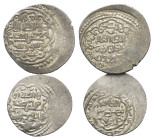 Islam - Lots.


Ilkhaniden. 
Muhammad Khan (736 - 738 H. / 1336 - 1338).
Sulayman (739 - 746 H. / 1339 - 1346).

Lot (2 Stück, Silber): 
2 Dir...