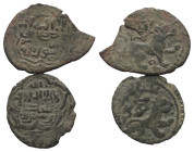 Islam - Lots.


Ilkhaniden.
Mahmud Ghazan I. (694 - 703 H. / 1295 - 1304).

Lot (2 Stück, Kupfer): Fals. Sighird und Khilat.

Darunter Diler: ...