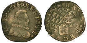 BOZZOLO. SCIPIONE GONZAGA, 1636-1670. 3 Soldi.