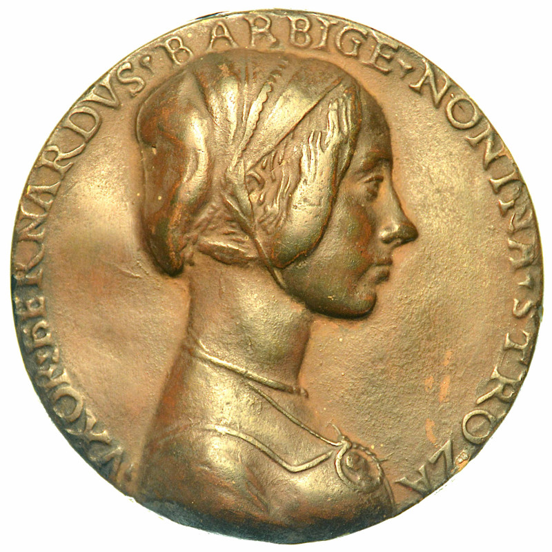 FIRENZE. NICCOLÒ DI FORZORE SPINELLI, 1430-1514. Medaglia uniface in terracotta....