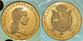 MILANO. FRANCESCO I D'ASBURGO-LORENA. Sovrana 1796.