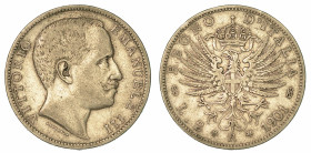 REGNO D'ITALIA. VITTORIO EMANUELE III DI SAVOIA, 1900-1946. 2 Lire 1901. Aquila Sabauda.