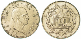 REGNO D'ITALIA. VITTORIO EMANUELE III DI SAVOIA, 1900-1946. 2 Lire 1942/A. XX. Impero