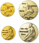 MILANO. BICENTENARIO DEL TEATRO DELLA SCALA. Dittico in oro e argento 1978.