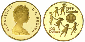 CANADA. REPUBLIC. 100 Dollars 1979.