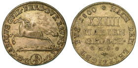 GERMANIA - BRUNSWICK. KARL WILHELM FERDINAND, 1780-1806. 24 Mariengroschen 1800.