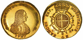 MALTA - SOVRANO MILITARE ORDINE DI MALTA. MANUEL PINTO DA FONSECA, 1741-1773. 20 Scudi 1765.