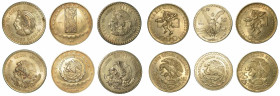 MESSICO. Lotto di sei monete.