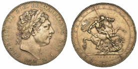 REGNO UNITO. GEORGE III, 1760-1820. Crown 1818.